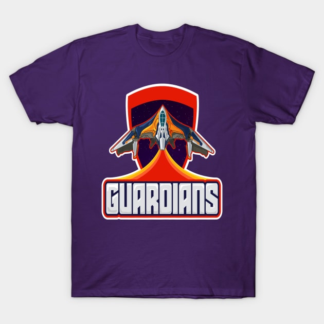 Guardians Flight T-Shirt by DeepDiveThreads